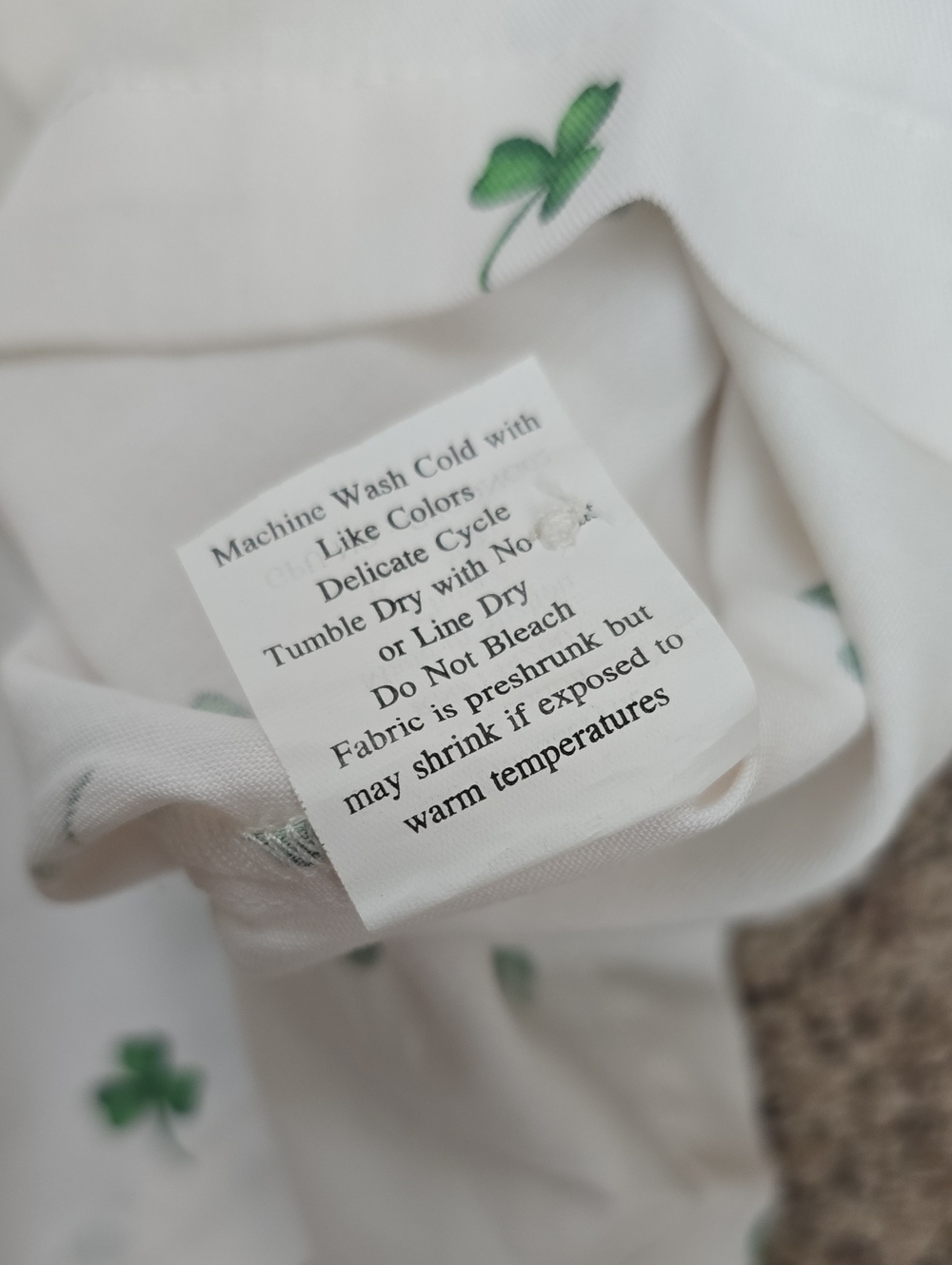 NEW -Petite Plume sz 10 Delphine Shamrocks Nightgown - Picture 7 of 13